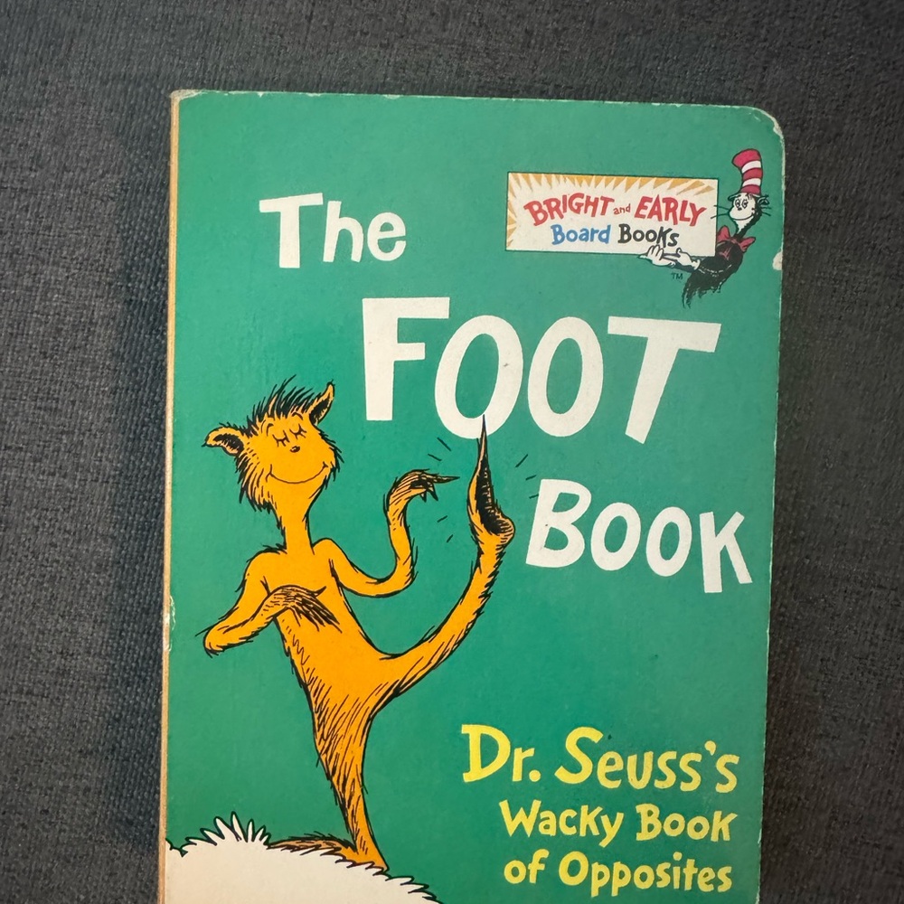 The Foot Book" by Dr. Seuss